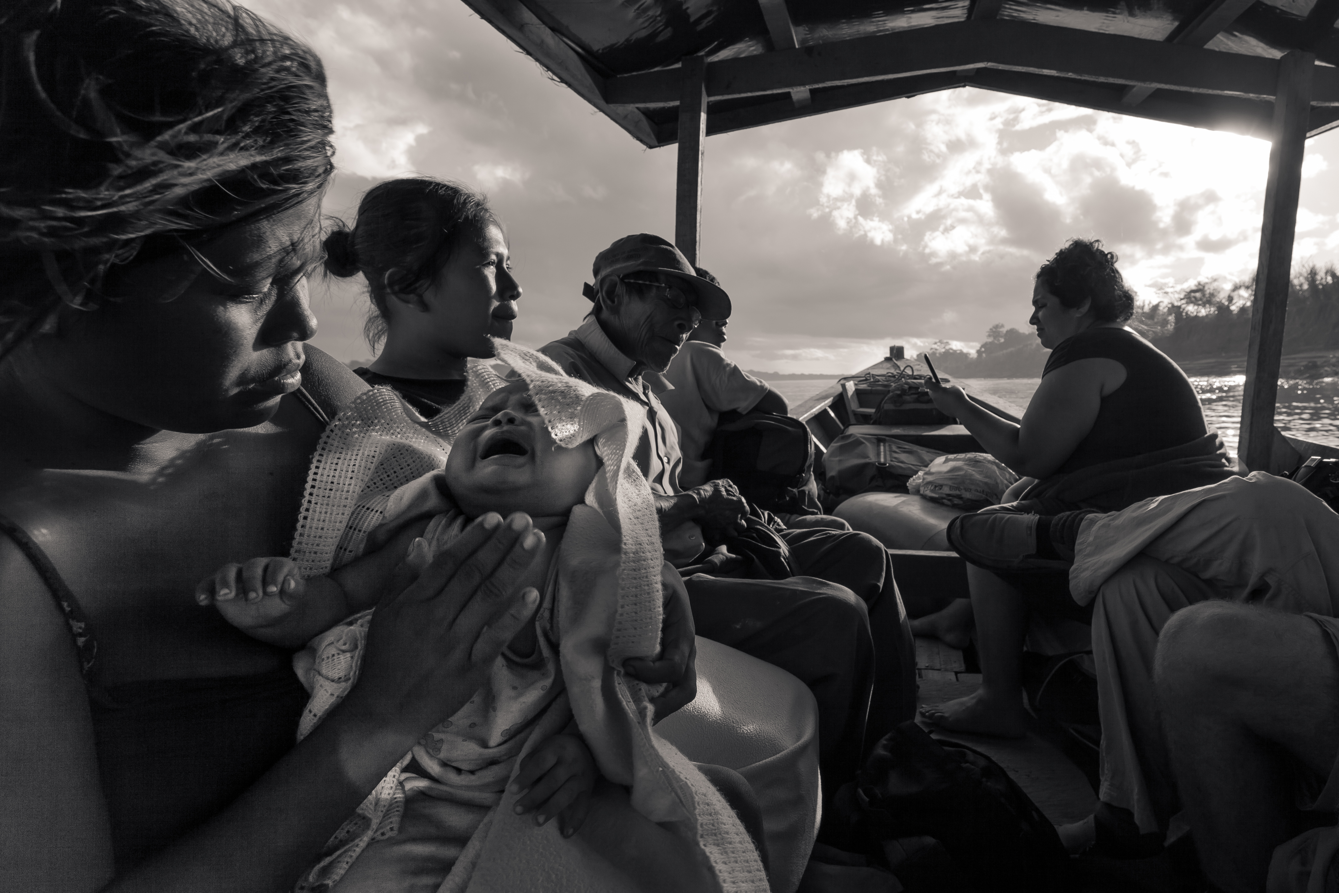 Jon Cox and Andrew Bale, Mother and Child, 2016, platinum palladium print, 12 x 8 in.