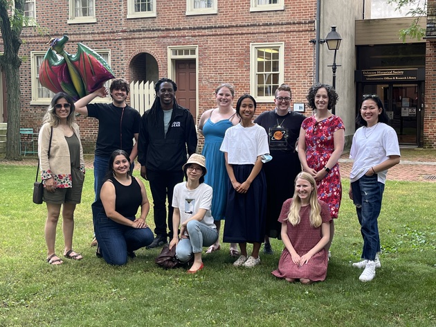 group photo of DELPHI fellows